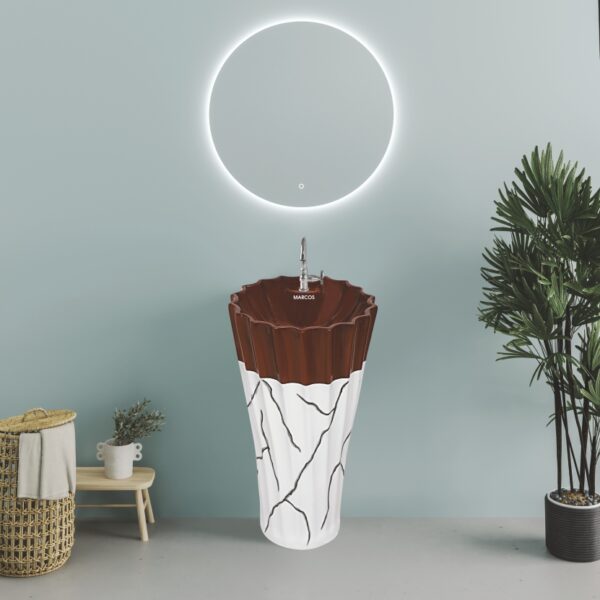 Designer Crowny One Piece Basin