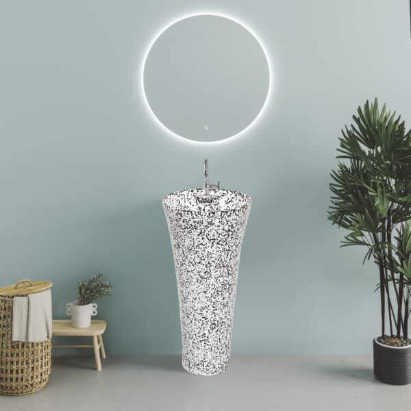 Designer Glass One Piece Basin