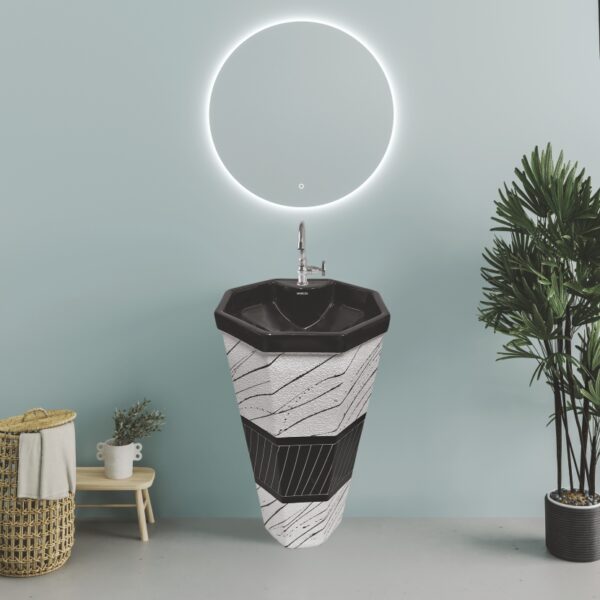 Star Damru One Piece Basin