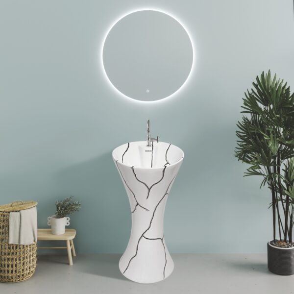 Designer Damru One Piece Basin